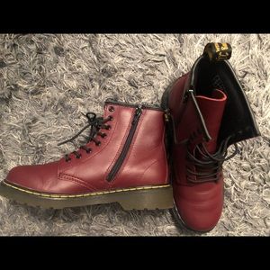 Dr. Martens Side Zip Boot - Junior (Children's)